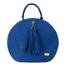 Bolsa Mujer Redonda Color Asa Ajustable Juvenil México Moda