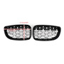 Parrilla Frontal Negra Brillante Para Bmw X1 Serie E84 2010- BMW 1-Series