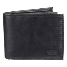 Levis Cartera Delgada De Capacidad Extra Para Hombre, Negro 