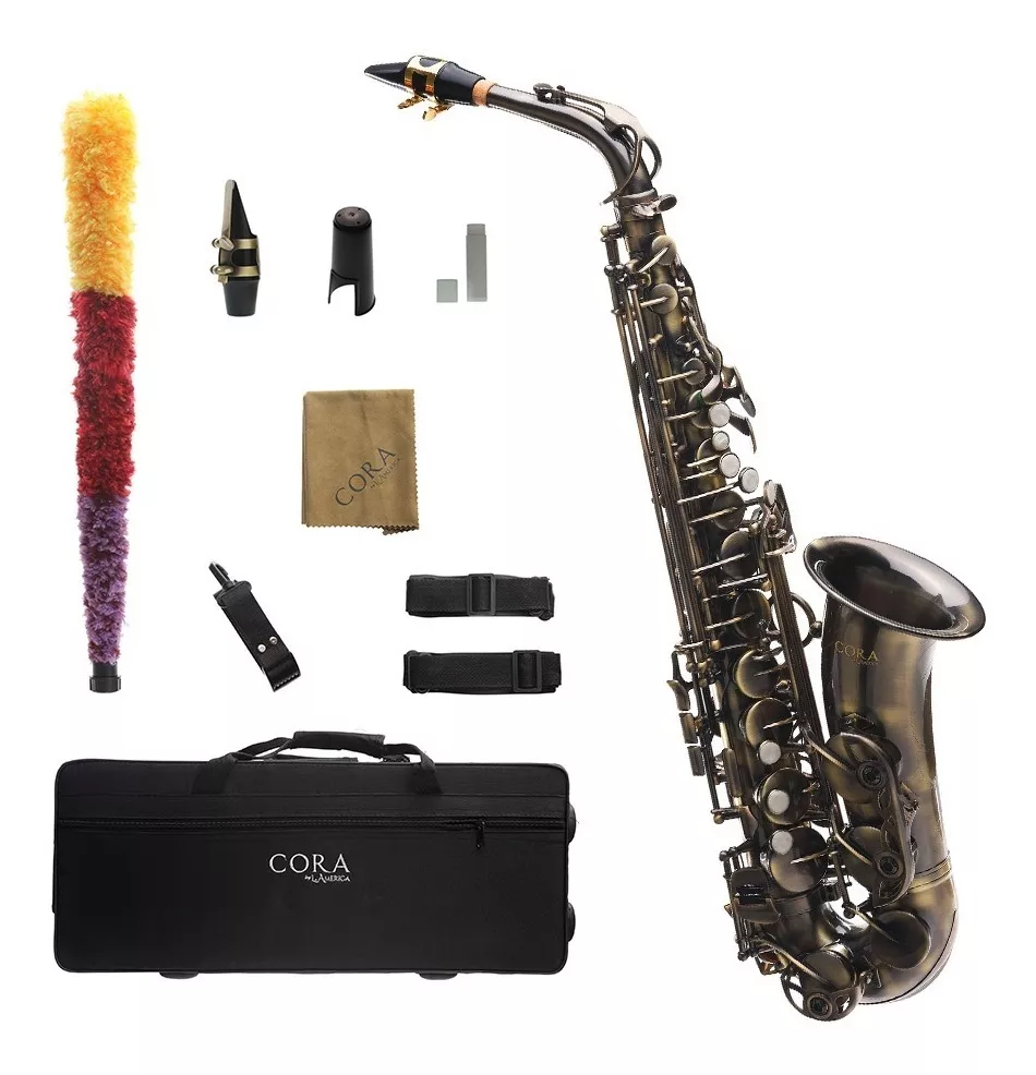Saxofón Alto Bronce Antiguo Cora By L. America 