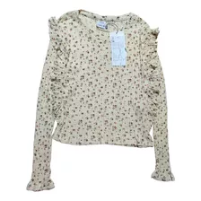 Remera Zara Manga Larga Niña Talle 13/14