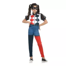 Fantasia Arlequina - Harley Quinn - Dc Super Hero Girls