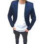 Tercera imagen para búsqueda de traje azul marino hombre