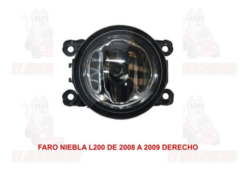 Faro Niebla Mitsubishi L200 2008-08-2009-09 Ore Foto 10