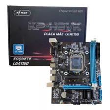 Placa Mãe Lga 1150 H81 Ddr3 4ª Geração Intel I3 I5 I7 Hdmi