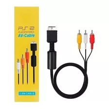 Cable Av Rca Ps1 Ps2 Ps3 Audio Y Video Play 