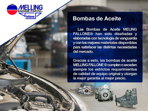 1 Bomba Aceite 3000gt 6 Cil 3.0l 92 Al 98 Melling Fallone Foto 4