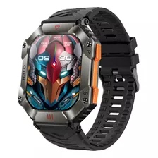 Reloj Inteligente Smartwatch Kr80 Outdoor Deportivo Táctico