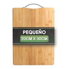 Tabla Para Picar Cortar 3capas En 1 Bambú Con Madera 20x30cm