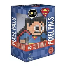 Pdp Pixel Pals Dc Comics Superman Figura Iluminada Coleccion