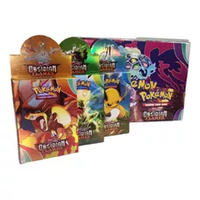 Caja De 30 Cartas Pokémon Obsidian Flames 