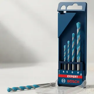 Kit Bosch: Set Mecha Widia 4 Pz 4-8mm + Mecha 10mm Pared Ceramic Metal + Mecha 12mm Pared Metal