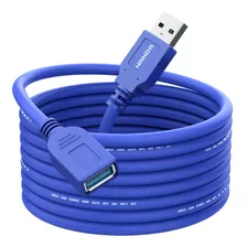 Alargue Usb 3.0 Cable Extensor Prolongador 3 Metros H Speed Azul