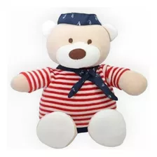 Boneco Pelúcia Urso Marinheiro Zip Toys