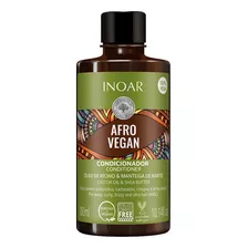 Condicionador Cachos Vegano Inoar Afro Vegan 300ml