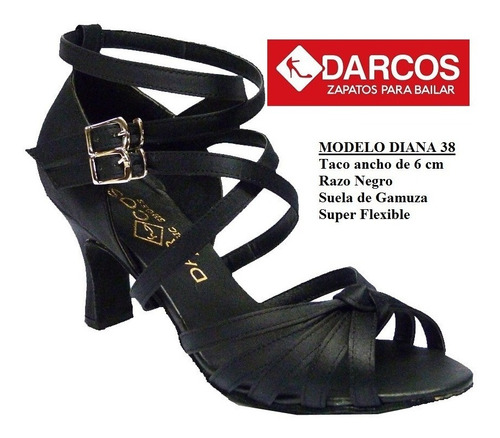 Zapatos De Baile Salsa Mujer Bachata Ballroom Kizomba Darcos – Tienda M45