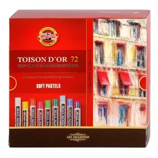 Pastel Seco Soft Toison Dor 72 Cores Koh-i-noor 8517