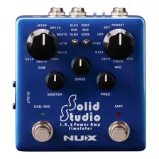 Nux Cargador Ir Solid Studio Y Pedal De Simulador De Amplif.