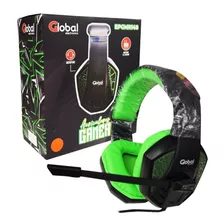 Auricular Gaming Con Microfono Epgmr148 Verde