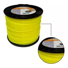 Fio Nylon 3,00 Mm Quadrado -2 Kg Sthil Amarelo