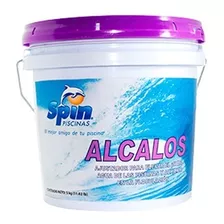 Alcalos Para Piscina Marca Spin, 20 Kgs 