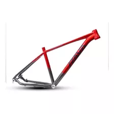 Quadro Rava Nazca Mtb Aro 29 Cabeamento Interno + Eixo Boost Cor Vermelho/cinza Tamanho Del Quadro 17