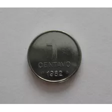 V340 - Bela Moeda De 1 Centavo De 1982 Soja - Escassa