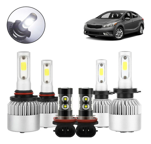 881 Bombillas De Luz Antiniebla Led 4000 Lm 80 W Para Kia . Kia SPECTRA LS