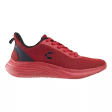 Tenis Charly Para Trotar Neos 1086306 Rojo Oxford Suela Eva