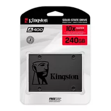 Disco Sólido Interno Kingston Sa400s37/240g 240gb