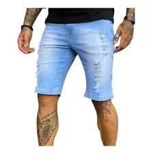 Novo Bermuda Masculina Jeans Clara Skinny Coleção Verao 2020