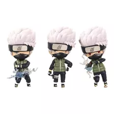 Figuras De Kakashi X 3 Pcs (9cm X 10cm, Multicolor)