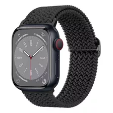 Correa Nylon Trenzado +hebilla Para Apple Watch Todas Series