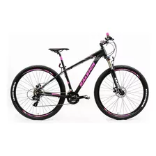 Mountain Bike Femenina Raleigh Mojave 2.0 2020 R29 15 21v Frenos De Disco Mecánico Cambios Shimano Color Negro/rosa/blanco 