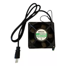 Ventilador Turbina 12x12cm 220vac Incluye-enchufe Rack