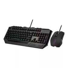 Kit Gamer De Teclado Y Mouse Cooler Master Devastator 3 /v Color Del Teclado Negro