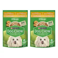 Sachê Dog Chow Para Cães Adultos Pequenos Sabor Frango 100g