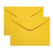 Envelope Para Convite Amarelo 72x108mm Scrity 100un