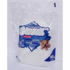 Massa Para Biscuit Super Branco 900g Polycol *profissional