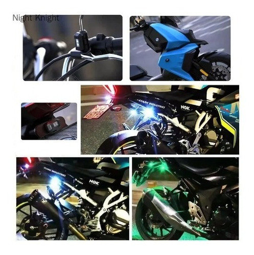 Estrobo Luces Led Recargable Auto Moto Bici Drones  Foto 4