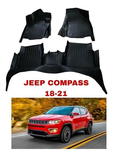 Tapetes Uso Rudo Jeep Compass 18-21 - 1ra+2da Filas Foto 5