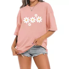 Faktuzi - Camisas De Margaritas Para Mujer, Camisetas De Gra