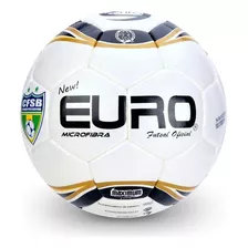 Bola Futsal Microfibra Euro Amarelo E Preta