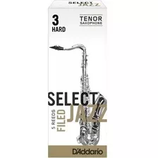 Caña Saxo Tenor Rico Jazz Select 3h Daddario Filed X Unidad