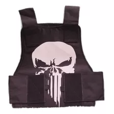 Chaleco Cosplay Punisher Porta Placa