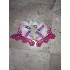 Patines Barbie Expendibles Talla 28-31 Tres Ruedas