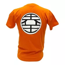 Camiseta, Camisa Anime Goku Kame Dragon Ball Z Kanji