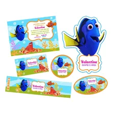 2x1 Kit Imprimible Buscando A Dori, Fiesta Infantil