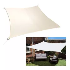 Toldo Impermeable Rectangular Vela 2x2 Metros Bloqueo Uv