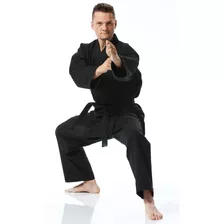 Kimono Negro Para Artes Marciales Budokan Liviano